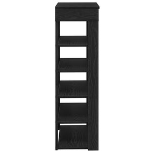 Schuhregal Schwarz 60x30x98 cm