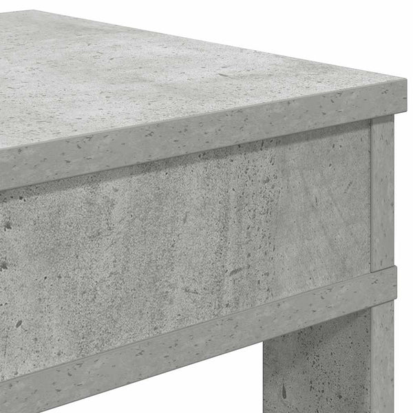 Schuhregal Betongrau 60x30x98 cm