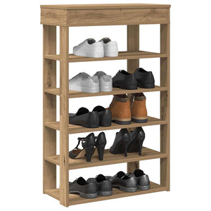 Schuhregal Artisan Eiche 60x30x98 cm