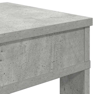 Betongraues Schuhregal 80x98 cm