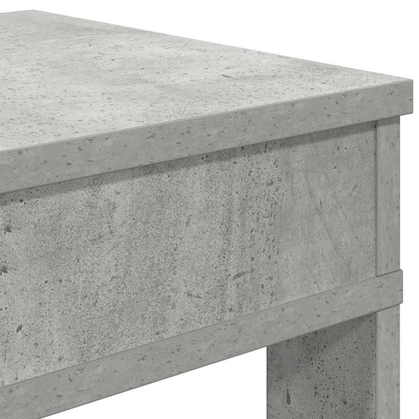 Betongraues Schuhregal 80x98 cm