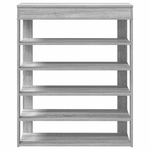 Schuhregal Grau Sonoma 80x98 cm