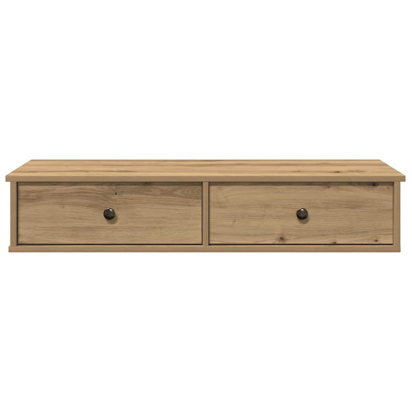 Wandregal mit Schubladen, Artisan Eiche, 100 cm