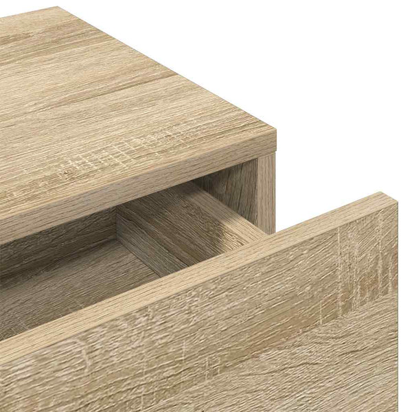 Wandregal Sonoma Eiche mit Schubladen 100cm