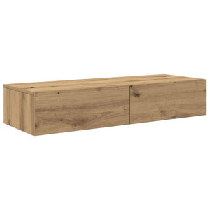 Wandregal Artisan-Eiche mit Schubladen