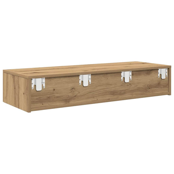 Wandregal Artisan-Eiche mit Schubladen
