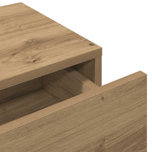Wandregal Artisan-Eiche mit Schubladen