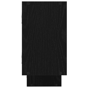 Würfelregal mit 5 Fächern, Schwarz