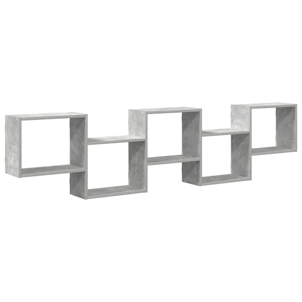 Würfelregal Betongrau 5 Fächer