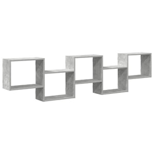 Würfelregal Betongrau 5 Fächer