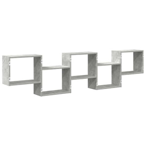 Würfelregal Betongrau 5 Fächer
