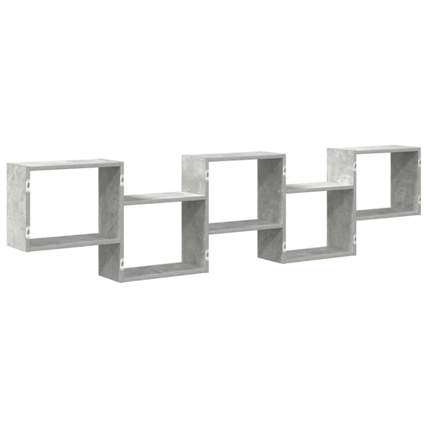 Würfelregal Betongrau 5 Fächer