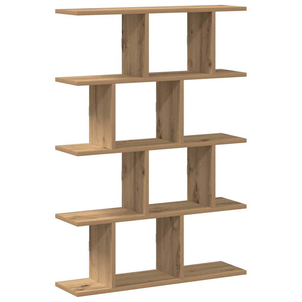 vidaXL Cube Storage Unit 12 Compartments Engineered Wood Artisan Oak
