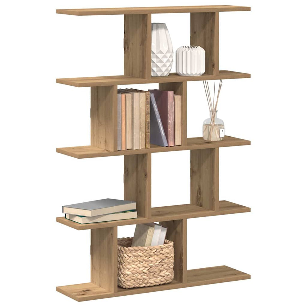 vidaXL Cube Storage Unit 12 Compartments Engineered Wood Artisan Oak