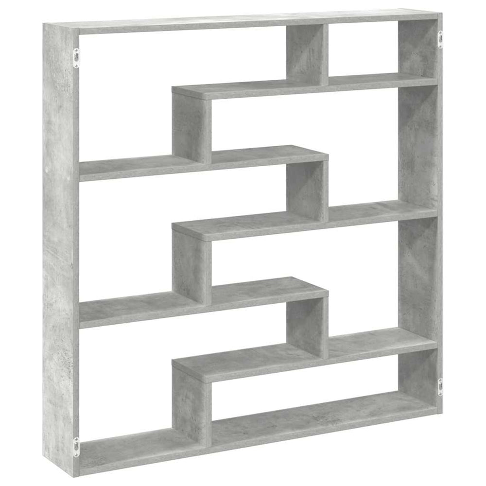 Würfelregal Betongrau, 7 Fächer