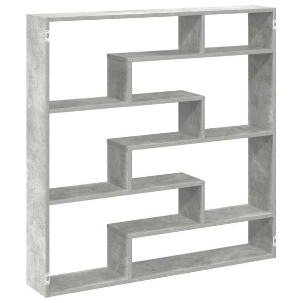 Würfelregal Betongrau, 7 Fächer
