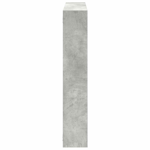 Würfelregal Betongrau, 7 Fächer