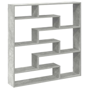 Würfelregal Betongrau, 7 Fächer