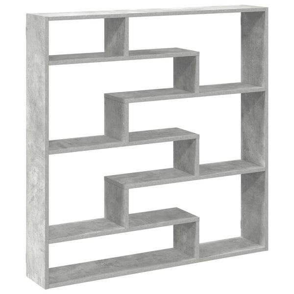 Würfelregal Betongrau, 7 Fächer
