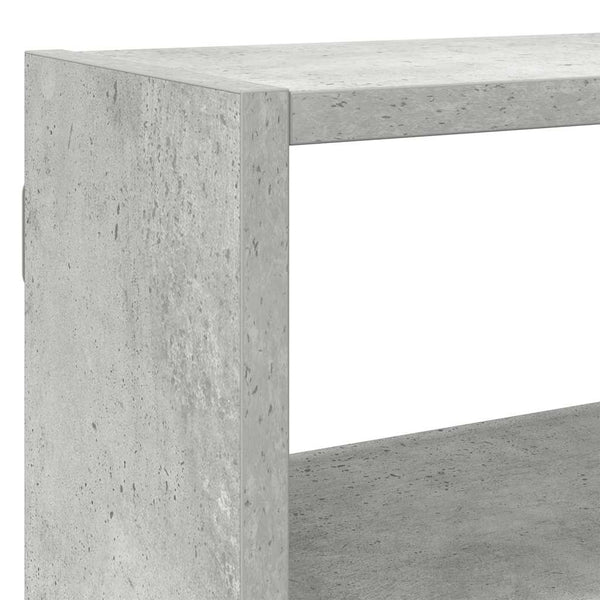 Würfelregal Betongrau, 7 Fächer
