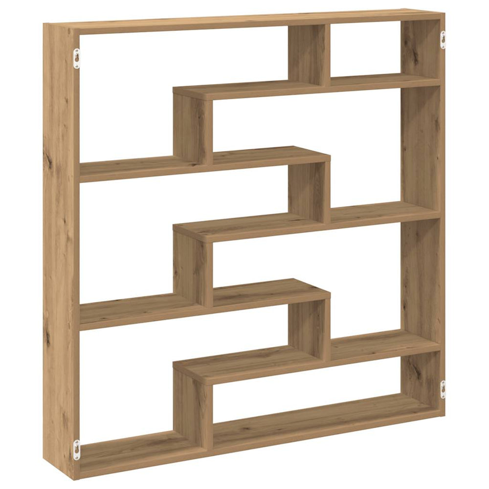 vidaXL Cube Storage Unit 7 Compartments Artisan Oak Engineered Wood
