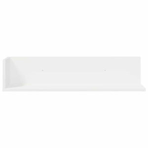 Weiße Wandregale, 2er Set, 75 cm