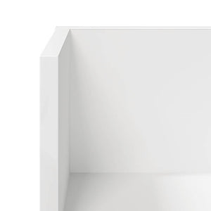 Weiße Wandregale, 2er Set, 75 cm