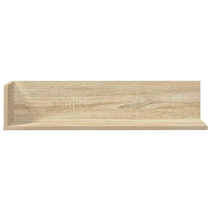 Wandregale 2er Set Sonoma Eiche 75cm