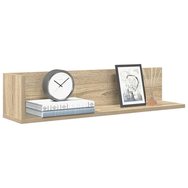 Wandregale 2er Set Sonoma Eiche 75cm