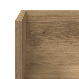 Wandregale 2er Set Artisan Eiche 75 cm