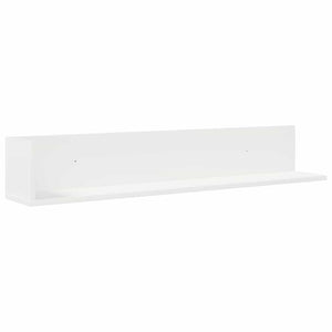 Weiße Wandregale, 2er Set, 100 cm