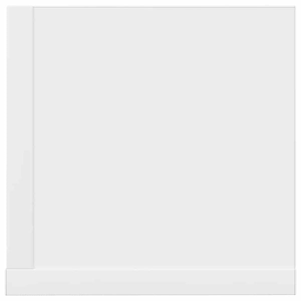 Weiße Wandregale, 2er Set, 100 cm