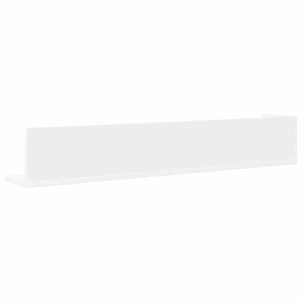 Weiße Wandregale, 2er Set, 100 cm