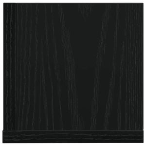 Schwarze Wandregale, 2er Set, 100 cm