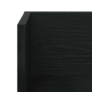 Schwarze Wandregale, 2er Set, 100 cm