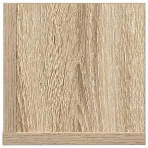 Wandregale Sonoma-Eiche, 2er Set