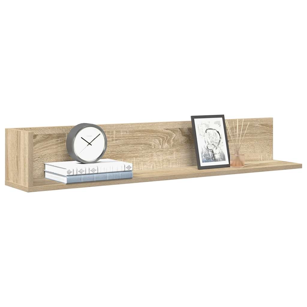 Wandregale Sonoma-Eiche, 2er Set