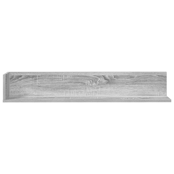 Wandregale Grau Sonoma 100cm 2er Set