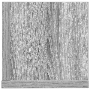 Wandregale Grau Sonoma 100cm 2er Set