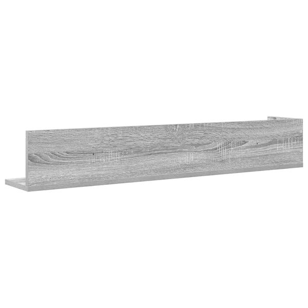 Wandregale Grau Sonoma 100cm 2er Set