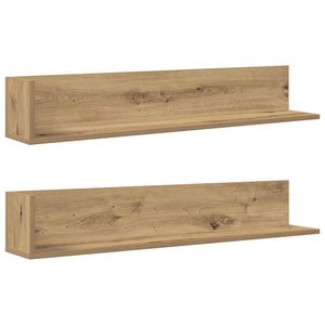 Wandregale 2er Set Artisan Eiche 100cm