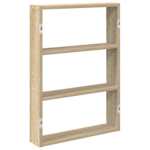 Wandregal Sonoma Eiche 43x9x60 cm