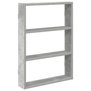 Wandregal Betongrau 43x9x60 cm