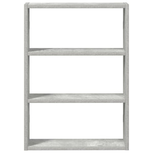 Wandregal Betongrau 43x9x60 cm