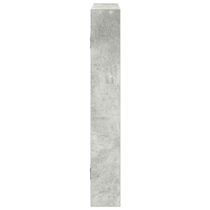 Wandregal Betongrau 43x9x60 cm