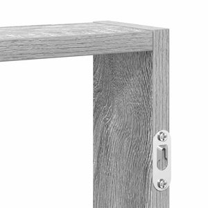 Wandregal Grau Sonoma 43x9x60 cm