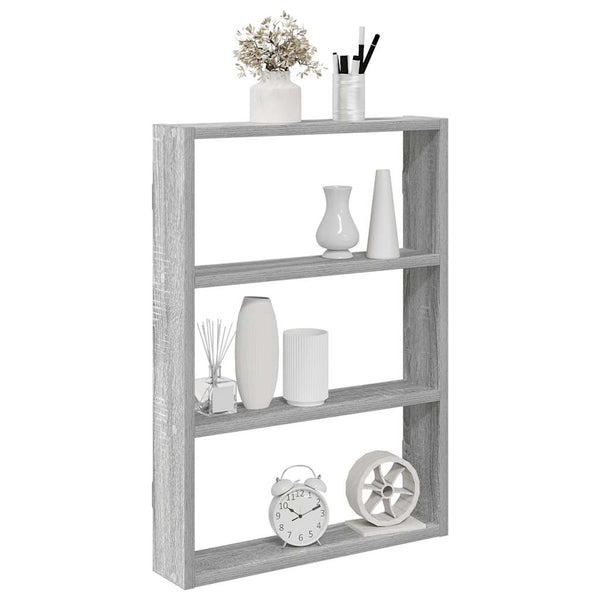 Wandregal Grau Sonoma 43x9x60 cm
