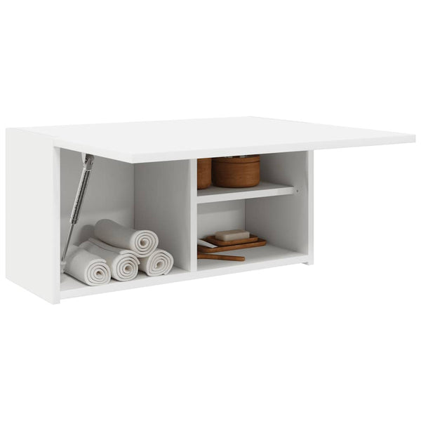 Weißer Bad-Wandschrank 60x30cm