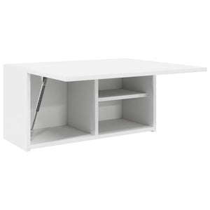Weißer Bad-Wandschrank 60x30cm