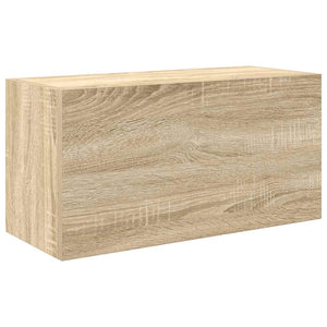 vidaXL Armoire murale de salle de bain chêne sonoma 60x25x30 cm en bois d'ingénierie